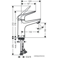 Смеситель Hansgrohe Novus 71031000