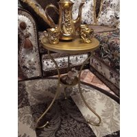 Журнальный столик Sheffilton SHT-CT10-1 (золотой)