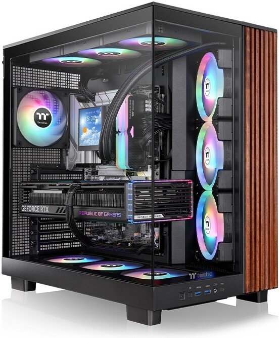 Корпус Thermaltake View 380 XL WS ARGB Black CA-11E-00M1WN-WS