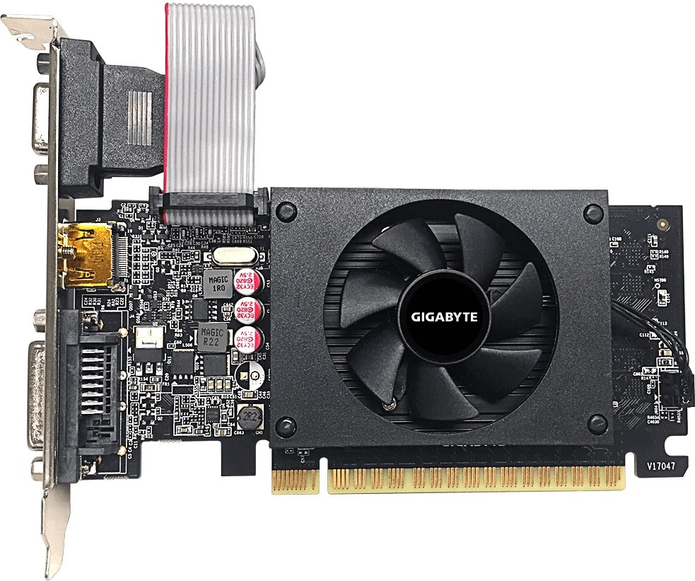 

Видеокарта Gigabyte GeForce GT 710 2GB GDDR5 GV-N710D5-2GIL