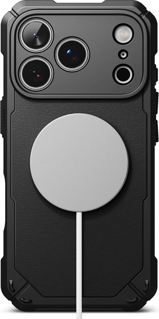 Чехол для телефона Ringke Rugged Gear Magnetic для iPhone 17 Pro Max (Black)