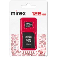 Карта памяти Mirex microSDXC 13613-AD3UH128 128GB (с адаптером)