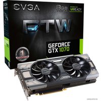 Видеокарта EVGA GeForce GTX 1070 FTW GAMING ACX 3.0 8GB GDDR5 [08G-P4-6276-KR]