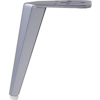 Опора мебельная AKS State Н-140 хром матовый в Витебске