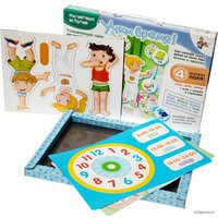 Магнитная доска Десятое королевство Магнитные истории. Учим время! 01657