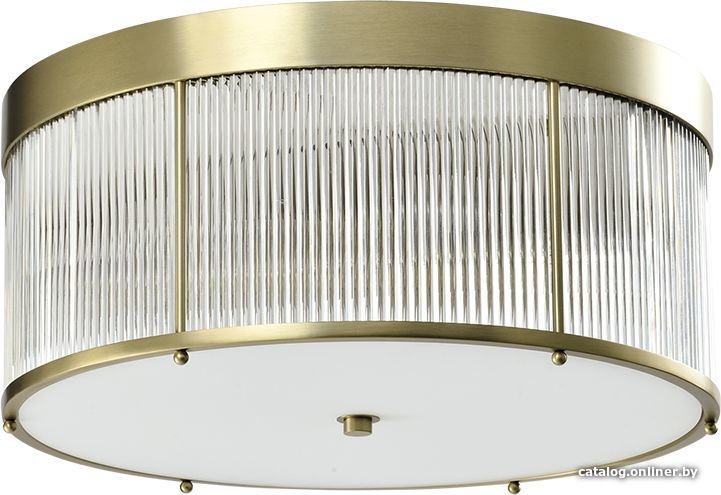 Припотолочная люстра Newport 3296/PL brass