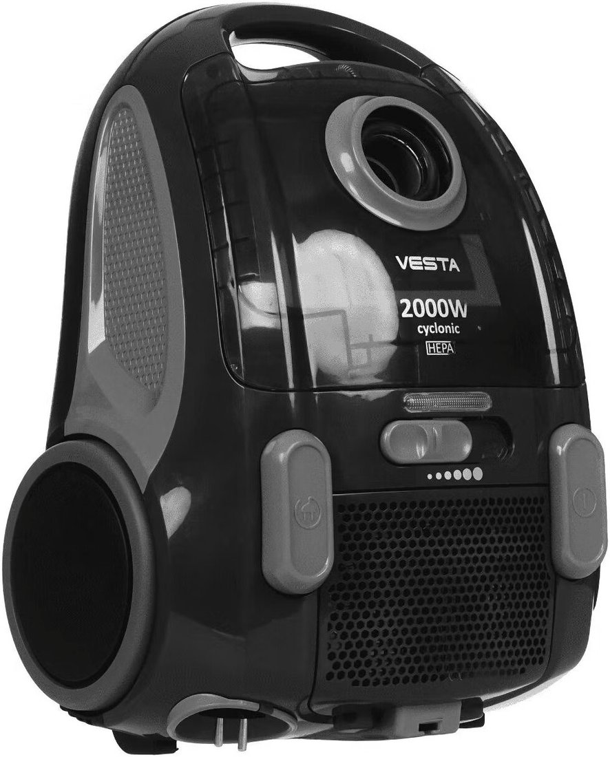 

Пылесос Vesta V3C2000 (черный/серый)