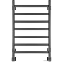 Полотенцесушитель Ростела Экспи Квадро V30 1/2" 7 перекладин 40x80 см (черный)