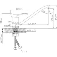 Смеситель AV Engineering AVJAS4-A080-449