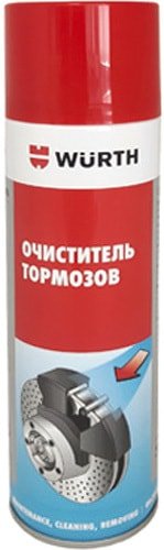 

Wurth Очиститель тормозов 500 мл
