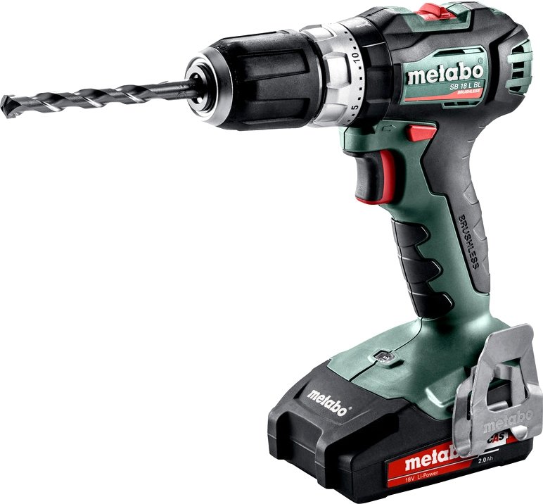 

Ударная дрель-шуруповерт Metabo SB 18 L BL 602331500 (с 2-мя АКБ, кейс)