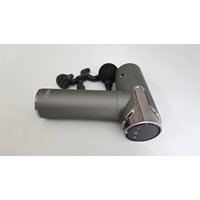 Перкуссионный массажер Miru BM-19 (4 насадки, серый)