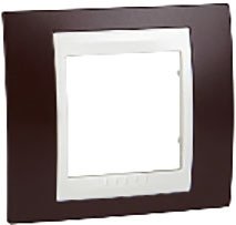 

Рамка Schneider Electric Unica MGU6.002.572 (гранат/слоновая кость)