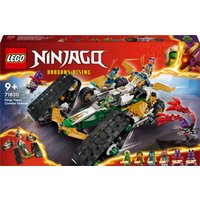 Конструктор LEGO Ninjago 71820 Комбинированный автомобиль команды ниндзя