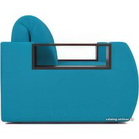 Кресло-кровать Мебель-АРС Барон №3 (рогожка, синий)