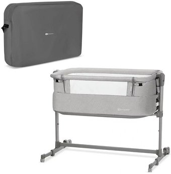 Приставная детская кроватка KinderKraft Neste Up (светло-серый)