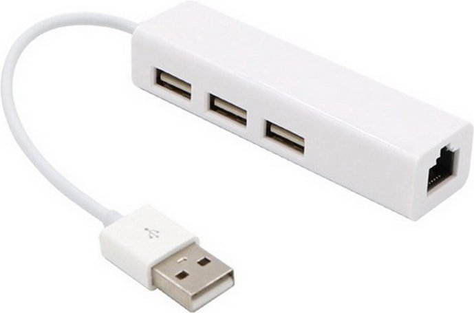 

USB-хаб USBTOP USB2.0 - 3xUSB2.0/RJ45