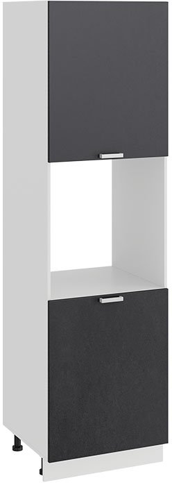 

Шкаф напольный Трия Гранита 1П6 (белый/бетон графит)