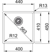 Кухонная мойка Franke BXX 210-40 127.0677.488 (стальной)