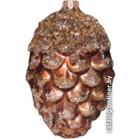 Елочная игрушка Орбитал Шишка сосновая 200-035-4 (шоколадный)