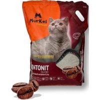 Наполнитель для туалета MurKel Бентонит 20л (кофе)