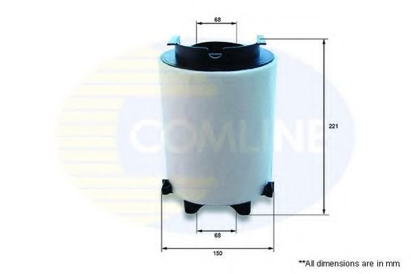 

Воздушный фильтр Comline EAF713