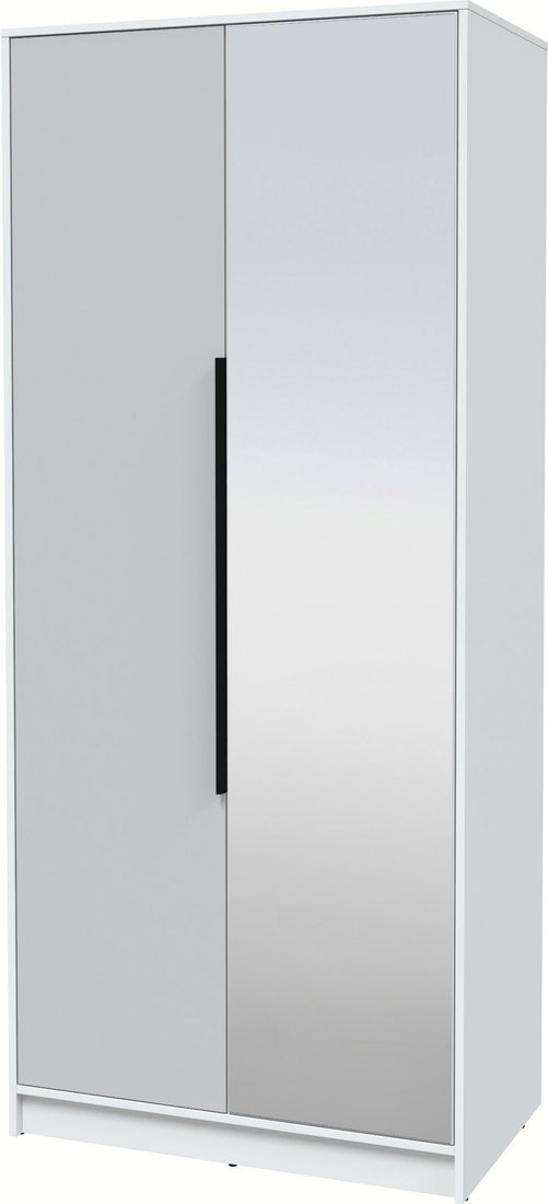 

Шкаф-купе Интерлиния Концепт КТ-Ш2з (серый/белый платинум)