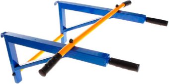 Турник с брусьями СТК для шведской стенки Юный Атлет (синий/желтый)