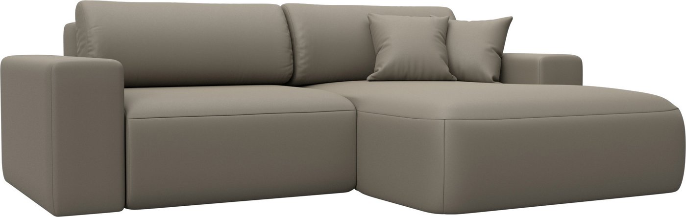 

Угловой диван Лига диванов Лига-036 НПБ Классик правый 127729 (экокожа Grifon 04 бежевый)