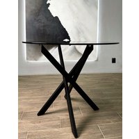 Кухонный стол Самелго Luna 90 см (бронза)