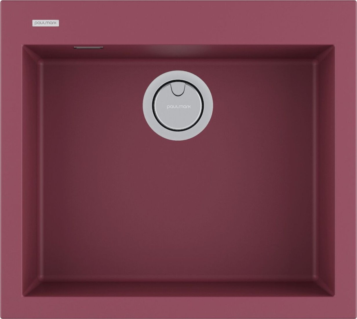 

Кухонная мойка Paulmark Decoration 56 PM935650-ME (бордовый)