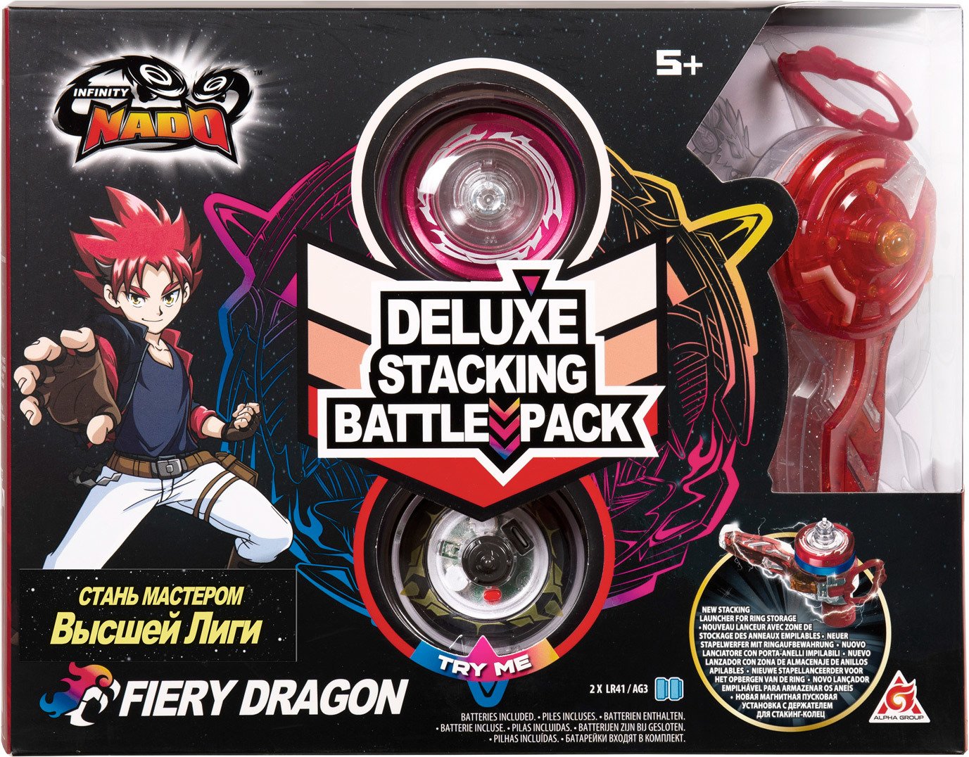 

Волчок Infinity Nado Стакинг Делюкс Fiery Dragon 38779