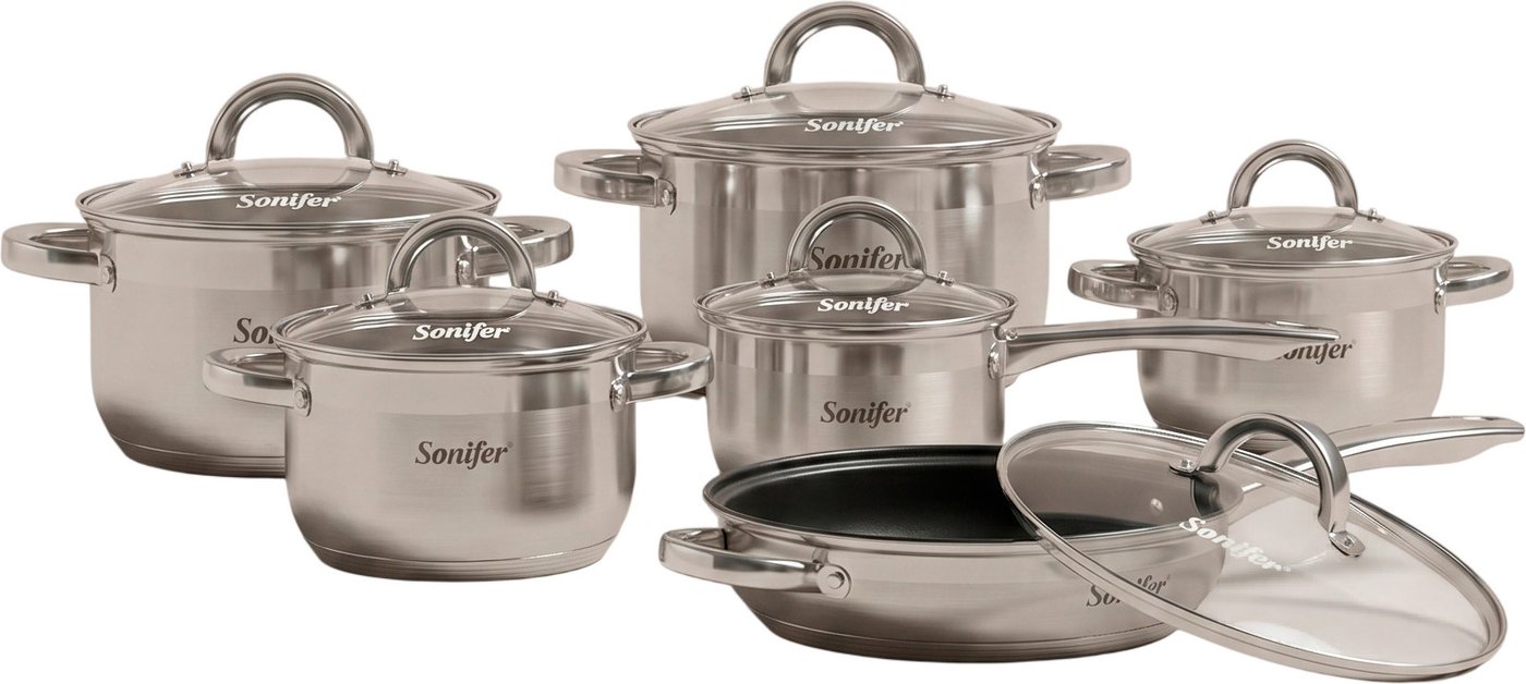 

Набор кастрюль Sonifer SF-1144 (12пр)