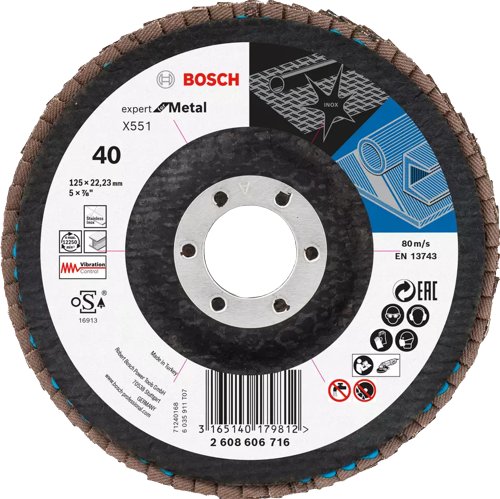

Шлифовальный круг Bosch X551 Expert for Metal 2608606716