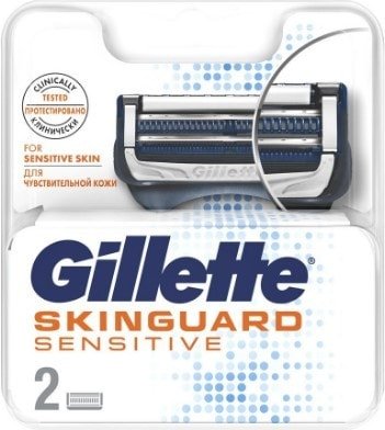 

Сменные кассеты для бритья Gillette Skinguard Sensitive (2 шт) 7702018488209