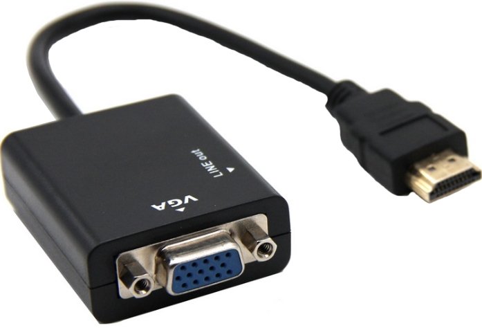 

Адаптер USBTOP HDMI – VGA/3.5 мм Premium