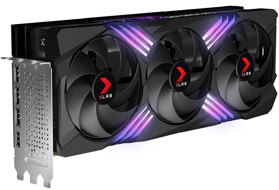 

Видеокарта PNY GeForce RTX 4090 24GB XLR8 Gaming Verto EPIC-X RGB Triple Fan VCG409024TFXXPB1
