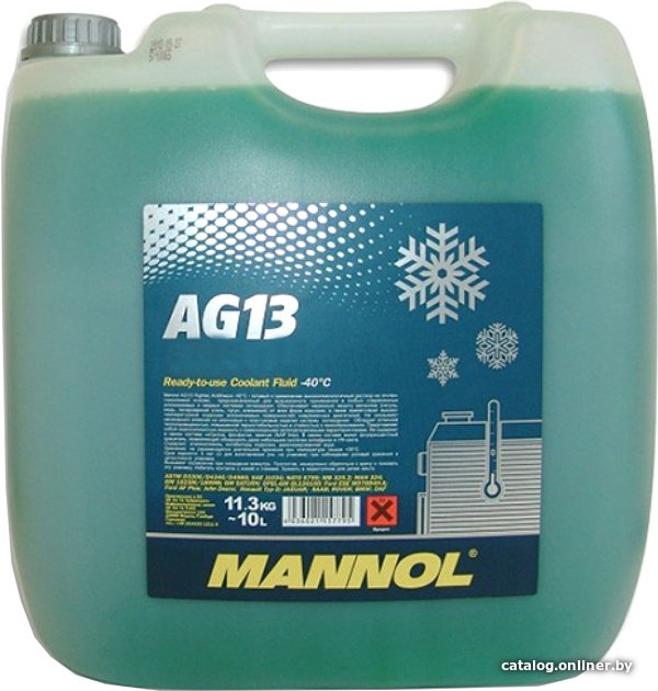 Антифриз Mannol Antifreeze AG13 10л