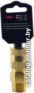 Фитинг RockForce Быстроразъем пневмат с клап наруж резьба 3/8 RF-BSE1-3SM