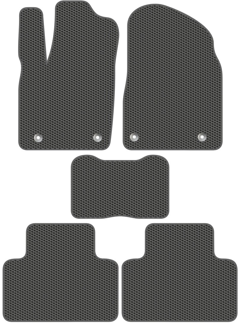

Комплект ковриков для авто Alicosta Dodge DURANGO III (suv / 3) 2011 - Н.В. (серый)