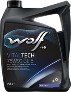 

Трансмиссионное масло Wolf VitalTech 75W-90 GL 5 5л
