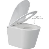 Унитаз подвесной Berges Wasserhaus VITA c сиденьем Slim SO (микролифт)