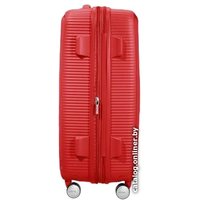 Чемодан-спиннер American Tourister SoundBox Coral Red 67 см