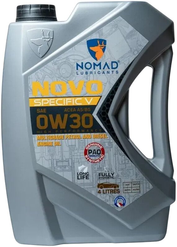 

Моторное масло Nomad Novo Specific V 0W-30 4л