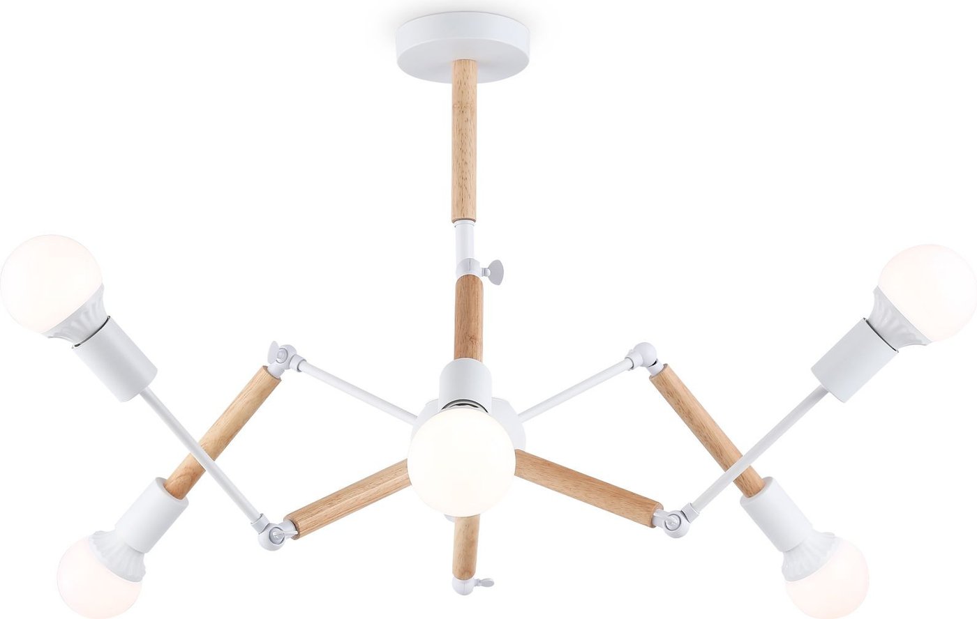 

Подвесная люстра Ambrella light Traditional TR80485/6 WH/LW