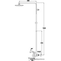 Душевая система  Kaiser Sonat 34082-2