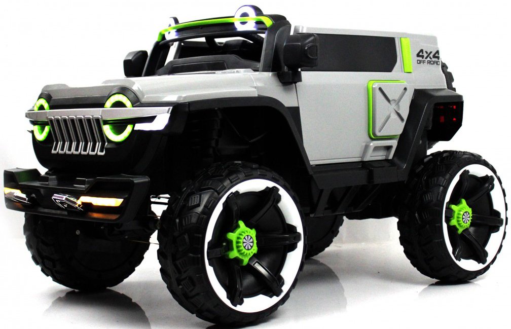 

Электромобиль RiverToys М222БХ (серый)