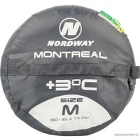 Спальный мешок Nordway Montreal L-XL (серый) [N2225L-L]