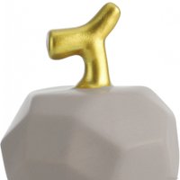 Статуэтка Eglo Vallee Яблоко 427003 (керамика, серый/матовая латунь)