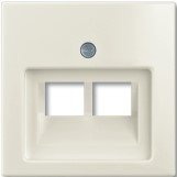 

Накладка для компьютерной/телефонной розетки ABB Basic 55 1753-0-0209